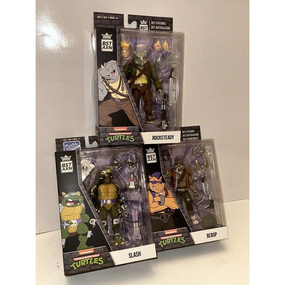 TMNT von Loyal Subjects Loyal Subjects BST AXN Bebop Teenage Mutant Ninja Turtles TMNT Slash Rocksteady